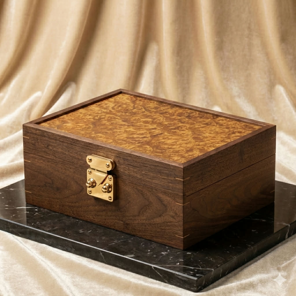 WOODEN STORAGE BOX