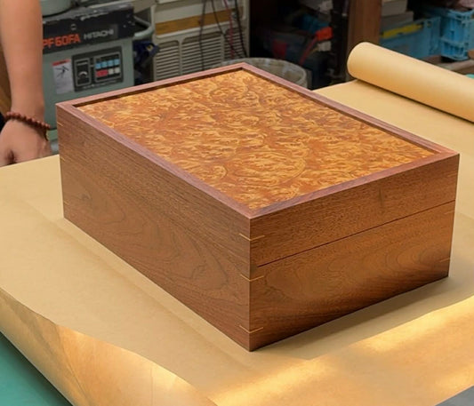 WOODEN STORAGE BOX